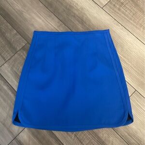 Zara Royal Blue Mini Skirt